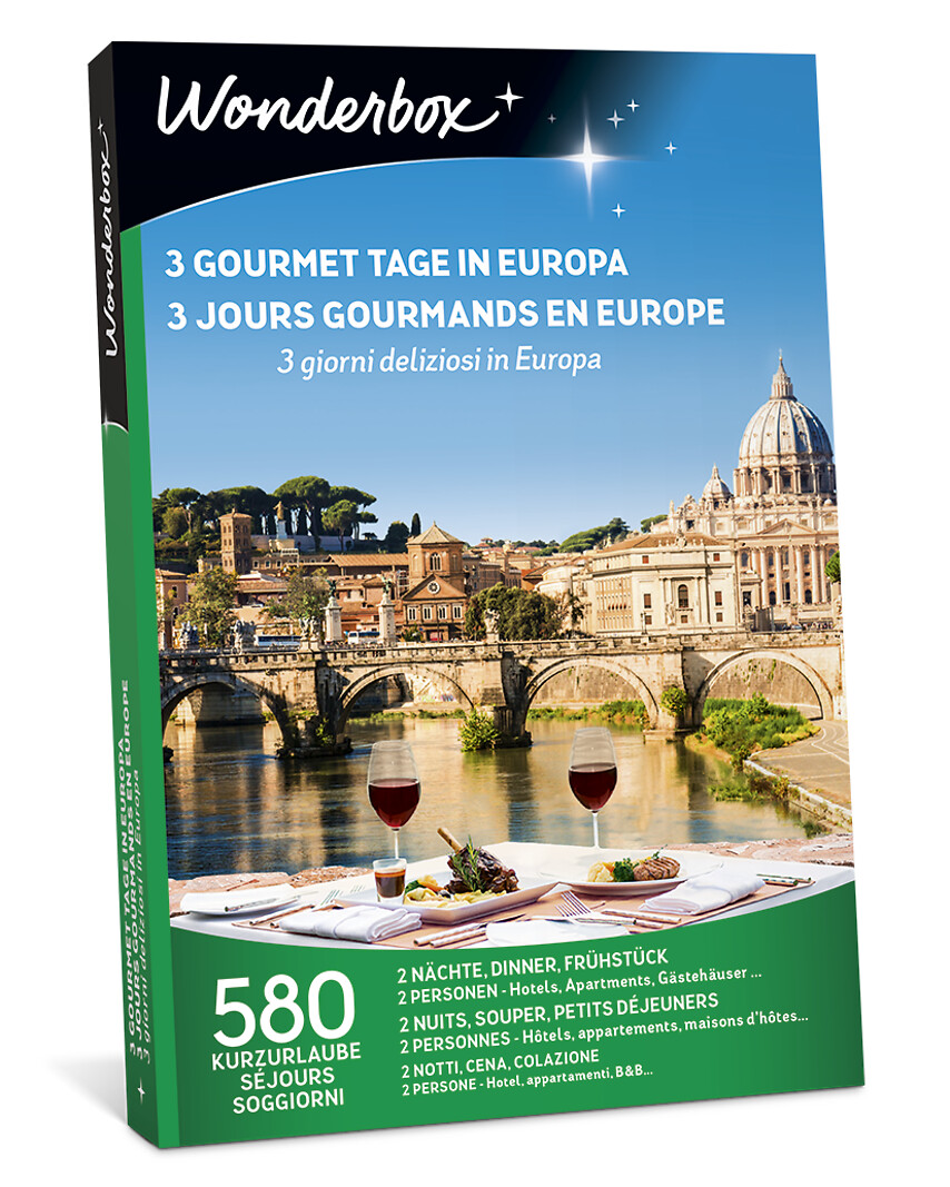 3 giorni deliziosi in Europa