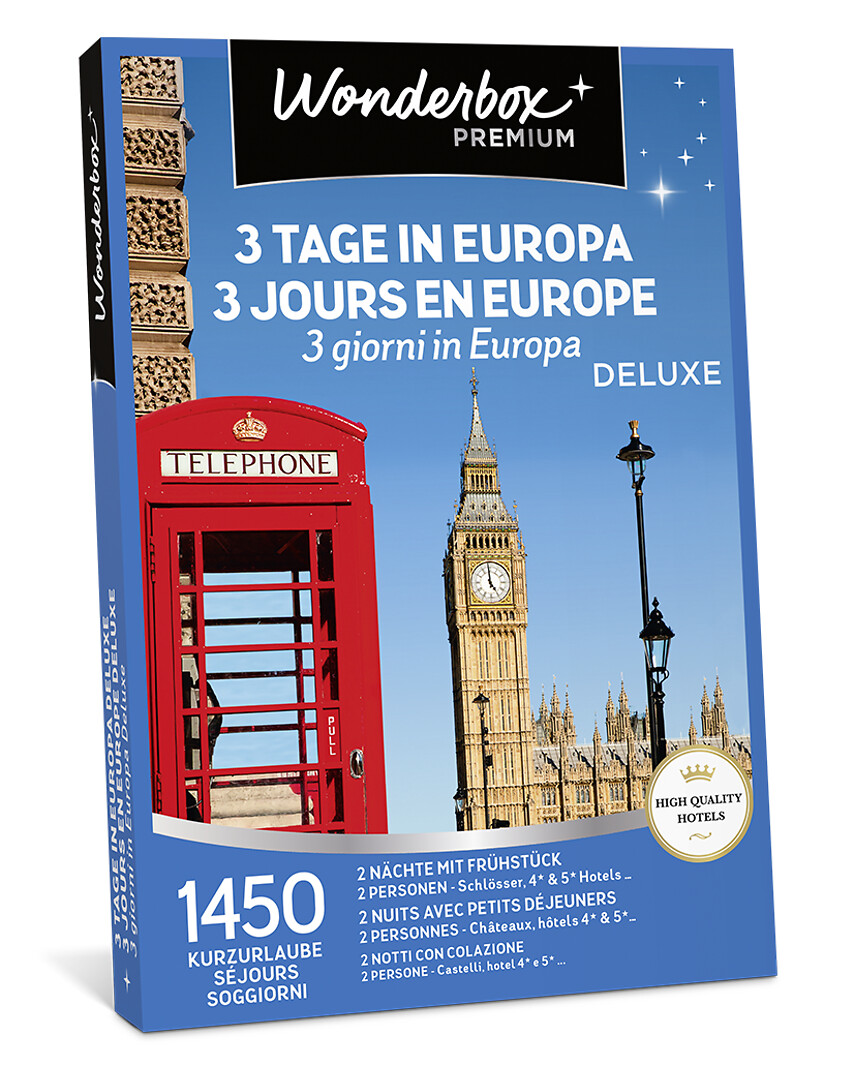 3 Tage in Europa Deluxe