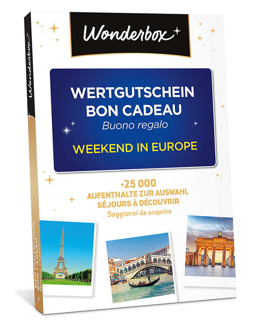 Wertgutschein Weekend in Europe